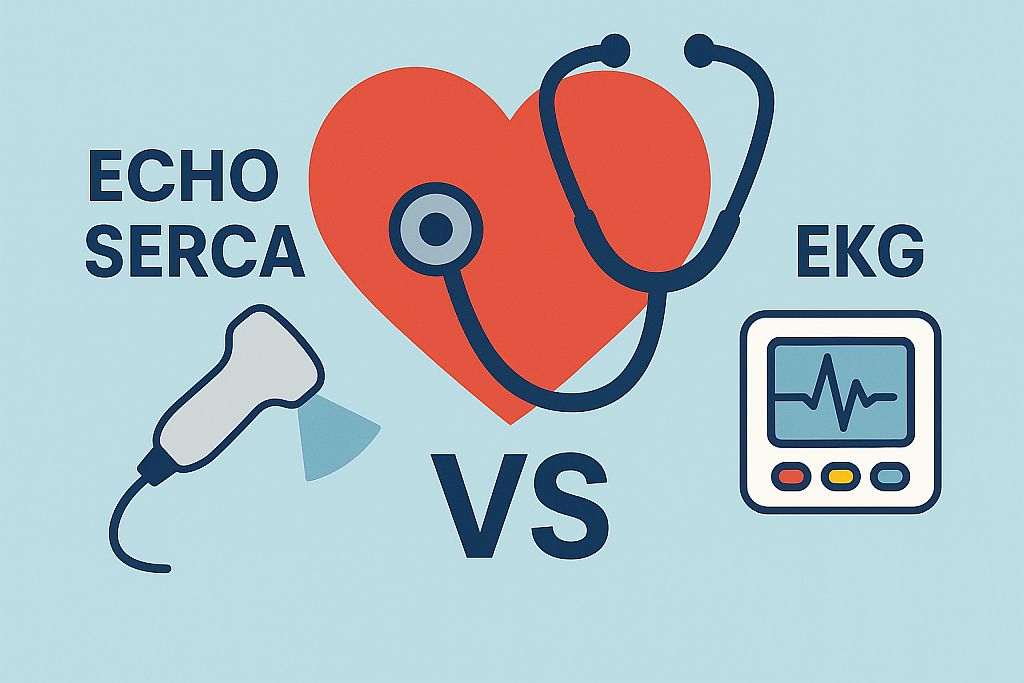 Echo serca czy EKG – które badanie wybrać i kiedy?